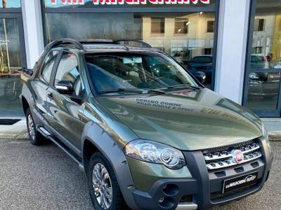Fiat Strada 1.3 MJT 95CV Cab.Lunga Adventure 4 POSTI Verde usata LAMON