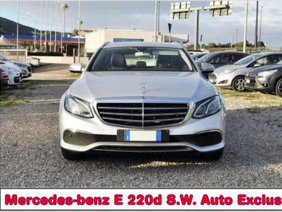 Mercedes-Benz Classe E d S.W. Auto Exclusive Grigio usata Olbia