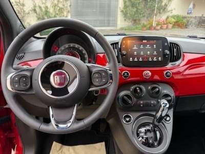 Fiat 500 1.2 Dualogic Lounge Rosso usata Castelnuovo Rangone
