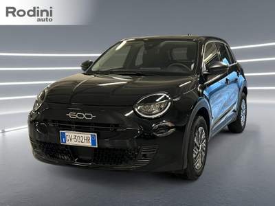 Fiat 600 Hybrid DCT MHEV Nero usata ZEVIO