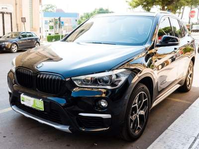 BMW X1 xDrive18d Nero usata Grottaglie