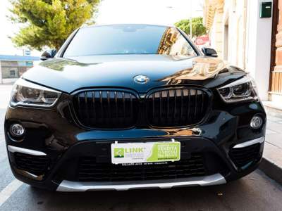 BMW X1 xDrive18d Nero usata Grottaglie