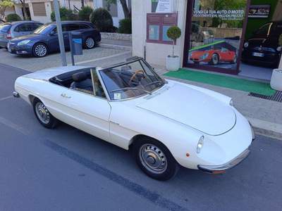 Alfa Romeo Spider 1.6 Junior TARGA ORO Bianco usata Putignano