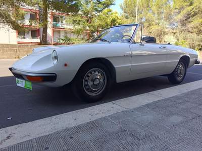 Alfa Romeo Spider 1.6 Junior TARGA ORO Bianco usata Putignano