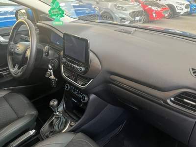 Ford Puma 1.0 EcoBoost Hybrid 125 CV S&S Titanium X Blu/Azzurro usata Lodi