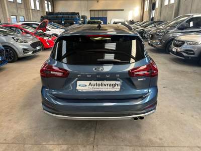 Ford Focus 1.0 EcoBoost Hybrid 125 CV SW Active Blu/Azzurro usata Lodi