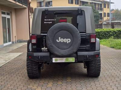 Jeep Wrangler Sahara 2.8 CRDi 177 CV 4x4 Automatic Nero usata Cava Manara
