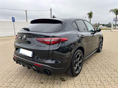 Alfa Romeo Stelvio 2.2 Turbodiesel 190cv Sprint Q4 Nero usata Polignano a Mare