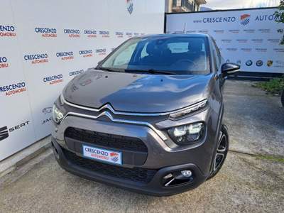 Citroen C3 BlueHDi 100 S&S Feel Pack - MINI RATA 4 ANNI Grigio usata Nocera Superiore