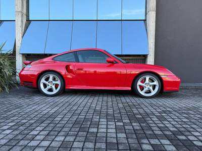 Porsche 911 Turbo * MANUALE * Rosso usata Saonara