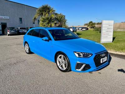 Audi A4 Avant 35 TDI/163 CV S tronic S line edition Blu/Azzurro usata Terralba