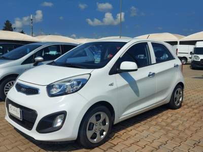 Kia Picanto Picanto 1.0 12V EcoGPL 5p. Glam Bianco usata Fasano