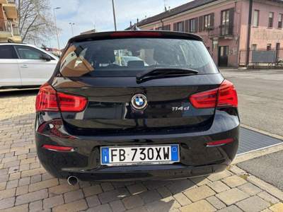 BMW Serie 1 114d d 5p. Business CRUISE CONTROL-LIM.VELOCITA' Nero usata Alba