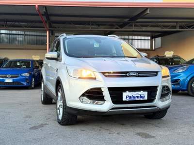Ford Kuga 2.0 TDCI 163 CV 4WD Powershift Titanium Argento usata Qualiano