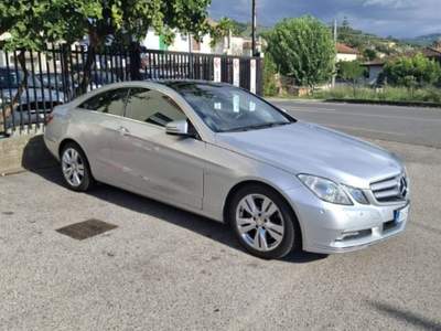 Mercedes-Benz Classe E CDI Coupé BlueEFFICIENCY Avantgarde Argento usata AGROPOLI
