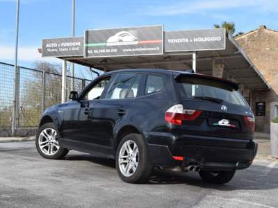 BMW X3 3.0sd cat Futura 286CV Nero usata Roma