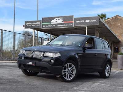 BMW X3 3.0sd cat Futura 286CV Nero usata Roma