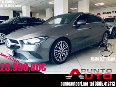 Mercedes-Benz CLA d Automatic Shooting Brake Business Extra Grigio usata Isernia