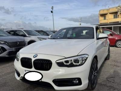 BMW Serie 1 118d d 5p. Business Advantage automatica Bianco usata Cassino