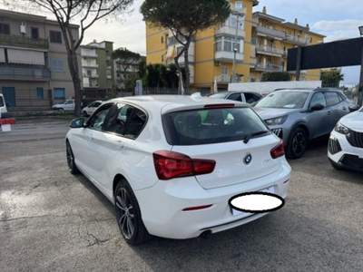 BMW Serie 1 118d d 5p. Business Advantage automatica Bianco usata Cassino