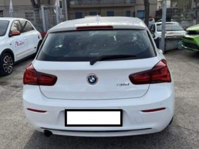 BMW Serie 1 118d d 5p. Business Advantage automatica Bianco usata Cassino