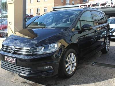 Volkswagen Touran 1.6TDI 115Cv AUT 7P. Nav PDC IVA DEDUCIBILE Nero usata Roma