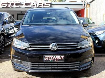 Volkswagen Touran 1.6TDI 115Cv AUT 7P. Nav PDC IVA DEDUCIBILE Nero usata Roma