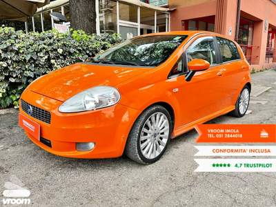 Fiat Grande Punto Grande Punto 1.3 MJT 90 CV 5 porte Sport Arancione usata Castel San Pietro Terme