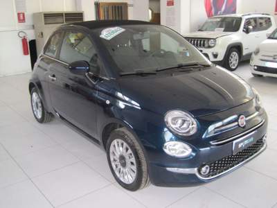 Fiat 500 C 1.0 Hybrid Dolcevita Blu/Azzurro usata Voghera