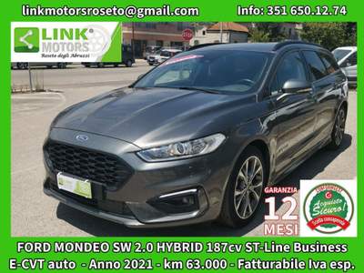 Ford Mondeo Full Hybrid 2.0 187 CV eCVT SW ST-Line Business Grigio usata Roseto degli Abruzzi