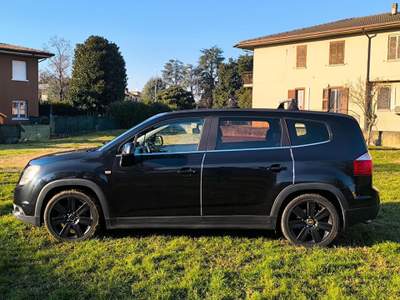 Chevrolet Orlando 2.0 163cv Diesel 7 POSTI Nero usata BRESCIA