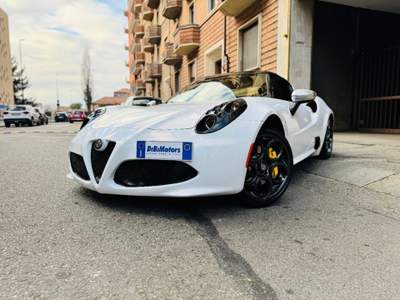 Alfa Romeo 4C 1750 TBi SPIDER UNIPROP/UFFICIALE/FULL KM 15000! Bianco usata Torino