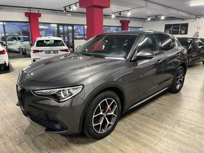 Alfa Romeo Stelvio 2.2 Turbodiesel 190 CV AT8 RWD Sprint Grigio usata Truccazzano