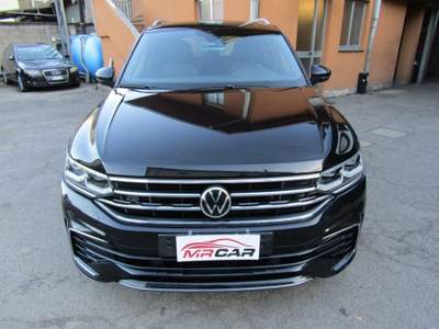 Volkswagen Tiguan 2.0 TDi SPORT RLine R Line R-Line 4Motion DSG Nero usata Lecco