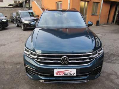 Volkswagen Tiguan 2.0 TDi R-Line RLine R Line 4Motion DSG 73.000 KM Blu/Azzurro usata Lecco