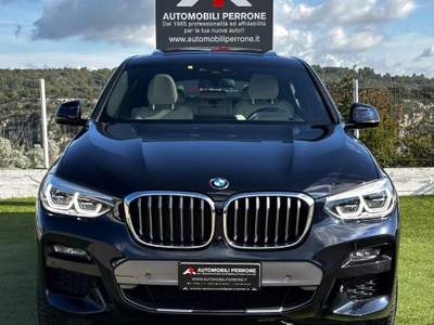 BMW X4 xDrive20d 48V Msport-X (Tetto/HeadUp/360/App) Nero usata Castellaneta