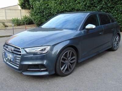 Audi S3 SPB 2.0 TFSI quattro S tronic TETTO - UNICO PROP. Grigio usata Cerro al Lambro