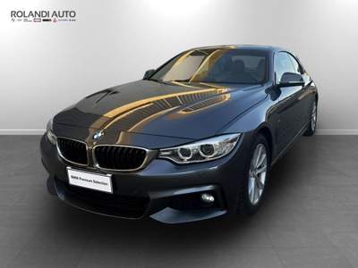 BMW Serie 4 420i d Cabrio Msport 184cv auto Grigio usata Casale Monferrato