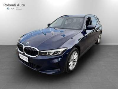 BMW Serie 3 325td d Touring mhev 48V xdrive auto Blu/Azzurro usata Casale Monferrato