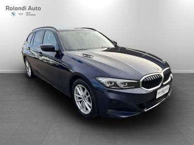 BMW Serie 3 325td d Touring mhev 48V xdrive auto Blu/Azzurro usata Casale Monferrato