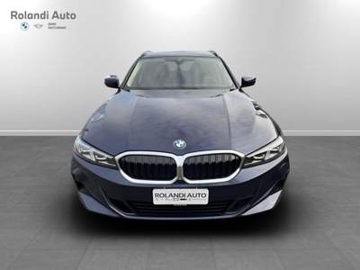 BMW Serie 3 325td d Touring mhev 48V xdrive auto Blu/Azzurro usata Casale Monferrato