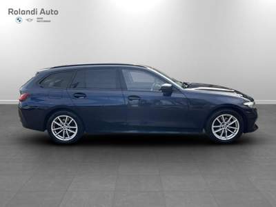 BMW Serie 3 325td d Touring mhev 48V xdrive auto Blu/Azzurro usata Casale Monferrato