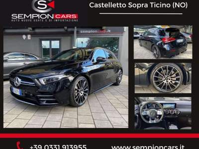 Mercedes-Benz Classe A 4matic auto Nero usata Castelletto Sopra Ticino