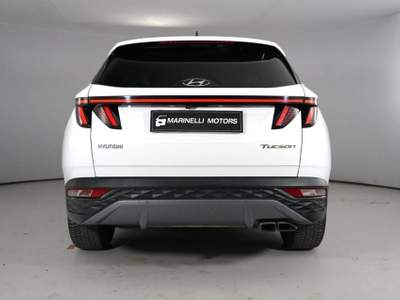 Hyundai Tucson 1.6 T-GDI 48V DCT XLine Bianco usata Rosignano Marittimo