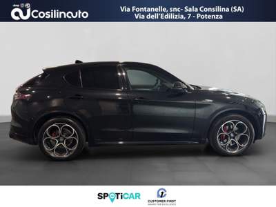 Alfa Romeo Stelvio 2.2 Turbodiesel 210 CV AT8 Q4 VeloceMY24 Nero usata Sala Consilina