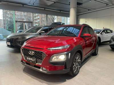 Hyundai Kona HEV 1.6 DCT XPrime+Safety Pack+Techno Pack Rosso usata Milano