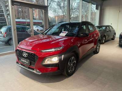 Hyundai Kona HEV 1.6 DCT Xtech+ Fca Rosso usata Milano