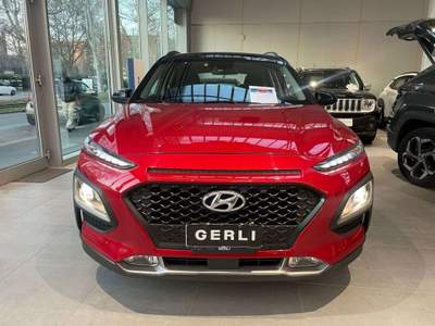 Hyundai Kona HEV 1.6 DCT Xtech+ Fca Rosso usata Milano