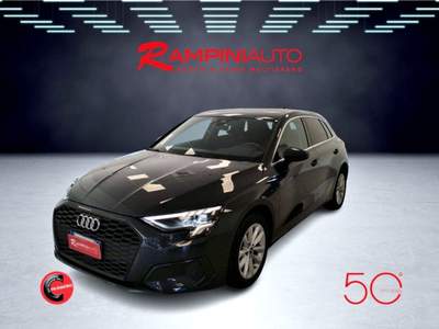 Audi A3 SPB 30 TDI Pronta Consegna Unico Prop. Garanzia Grigio usata Gubbio