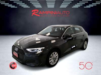 Audi A3 SPB 30 TDI Pronta Consegna Unico Prop. Garanzia Grigio usata Gubbio